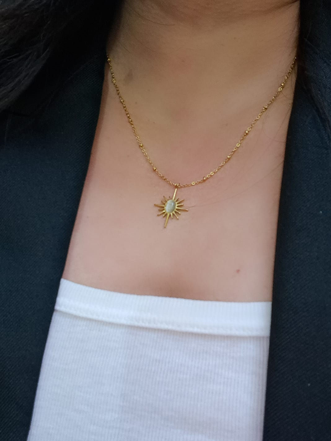 Anti-tarnish necklace (ATN12)