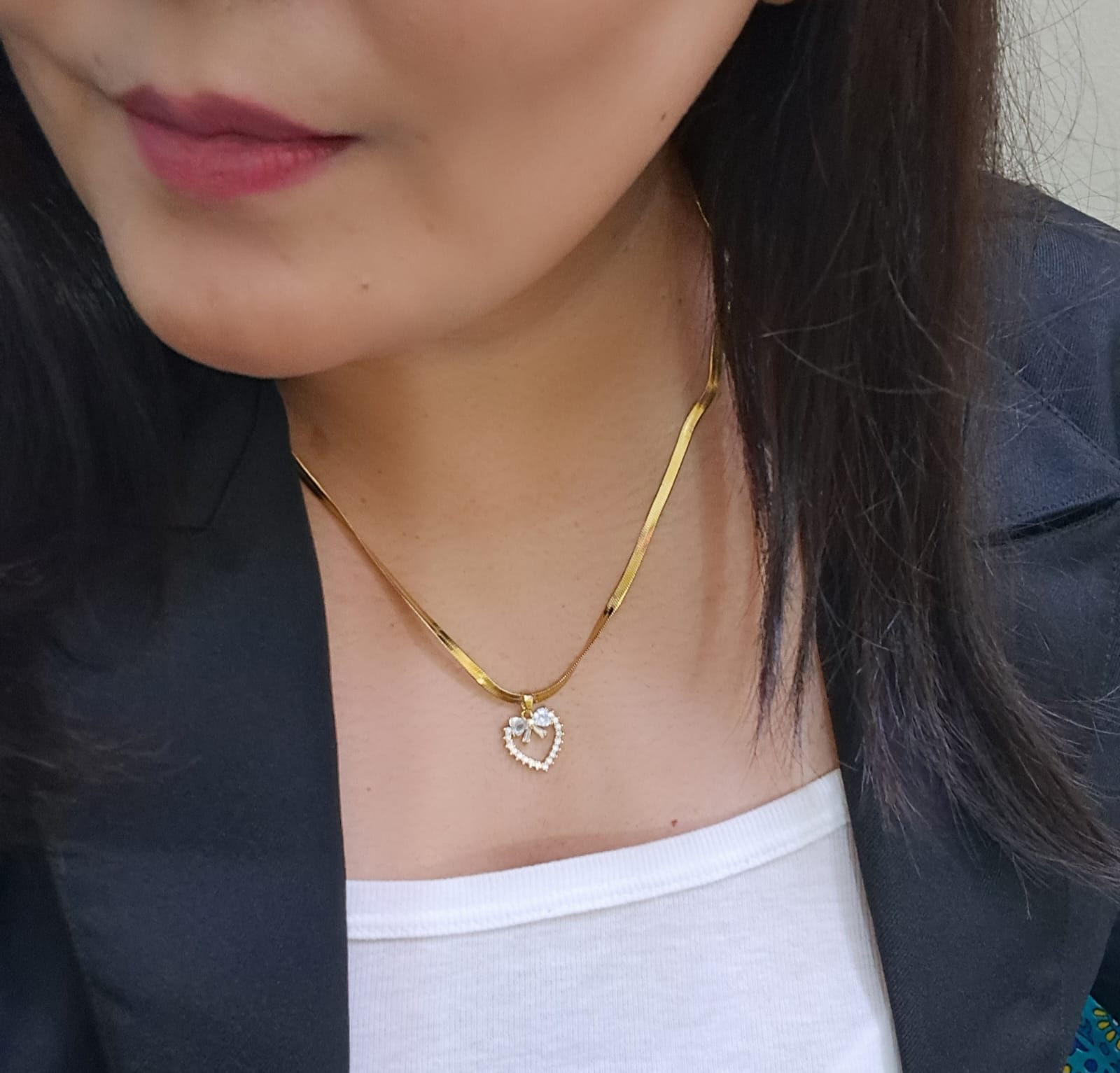 Anti-tarnish necklace (ATN15)