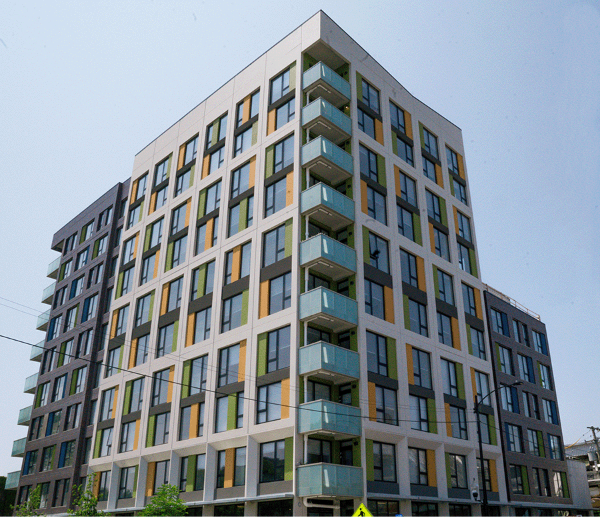 43 Green Apartment Building