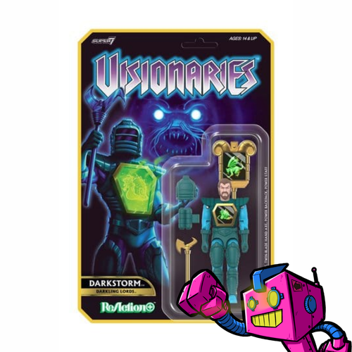 Visionaries ReAction+ Action Figure Wave 01 Darkstorm | PrimeTimeToyz