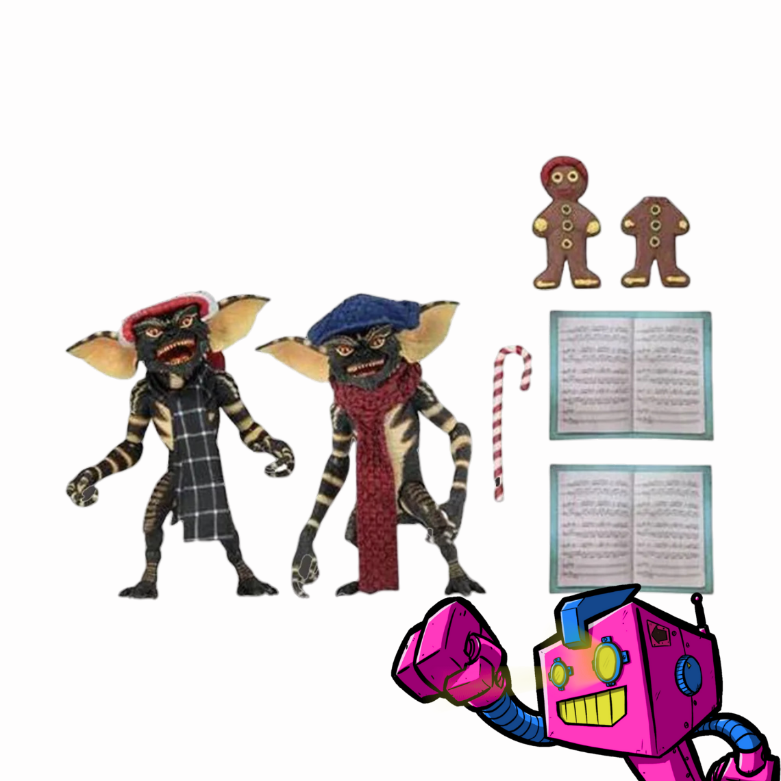 The NECA winter Gremlins 2-pack Set A