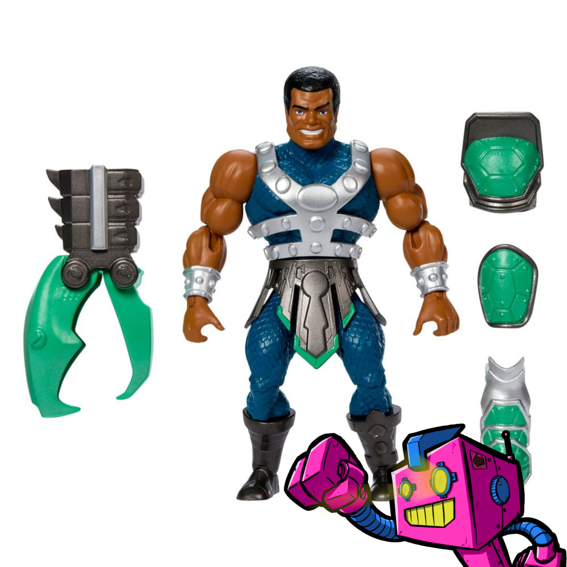 MOTU x TMNT: Turtles of Grayskull Action Figure Clamp Champ 14 cm