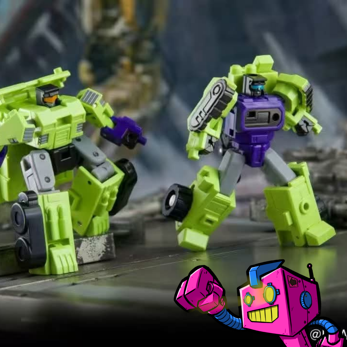 Transformers Legends DW-ES05 & ES06 Crane and Dump Truck