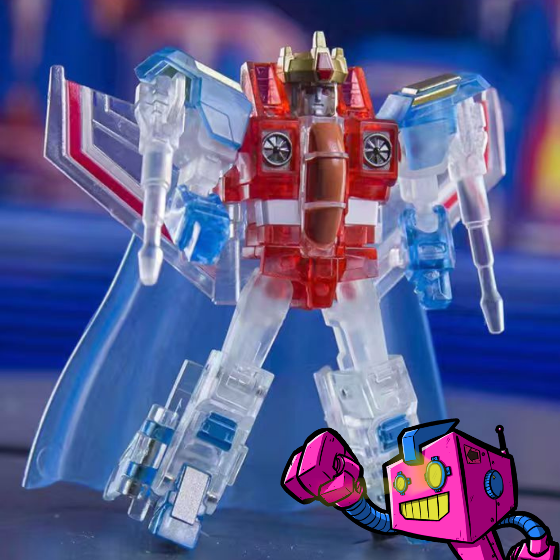 Dr Wu Micro Scale Transformers Clear Starscream