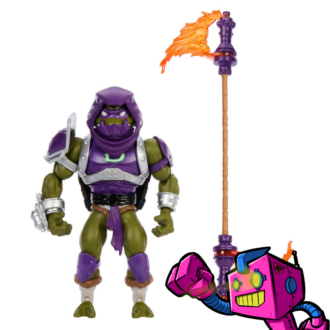 MOTU x TMNT: Turtles of Grayskull Action Figure Donatello