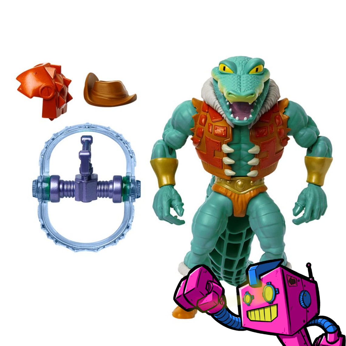 MOTU x TMNT: Turtles of Grayskull Action Figure Leatherhead