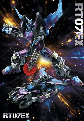 4th Party AT-01 Adamas Machina Rodimus Hot Rod IDW Version