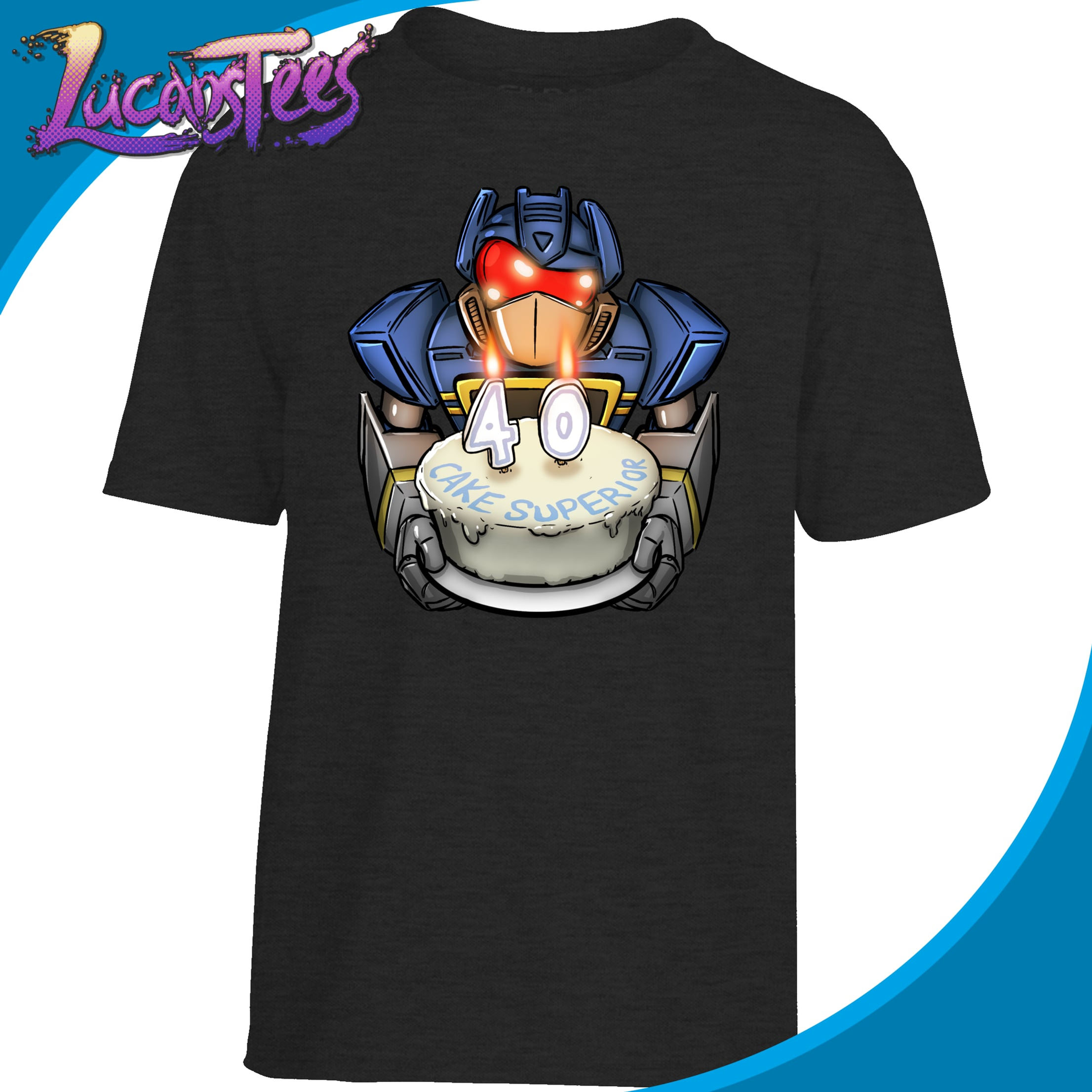 LucansTees 40th Anniversary LIMITED EDITION Soundwave T-Shirt