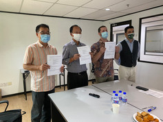 MOU Signing Rimba Glove & Jumapanilo