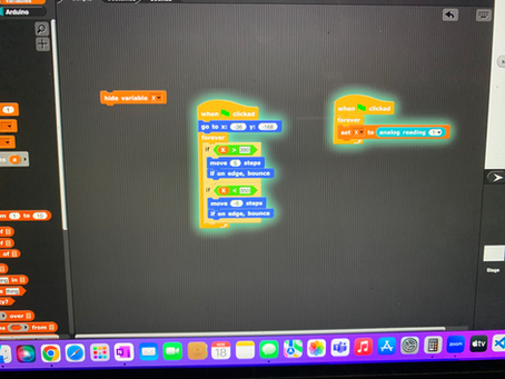Robotics day 12-the sprite game (accelerometer part 3)