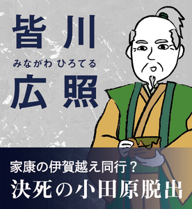 【県博テーマ展コラム】その8 皆川広照 家康の伊賀越え同行? 決死の小田原脱出