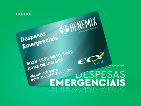 Cartão Despesas Emergenciais