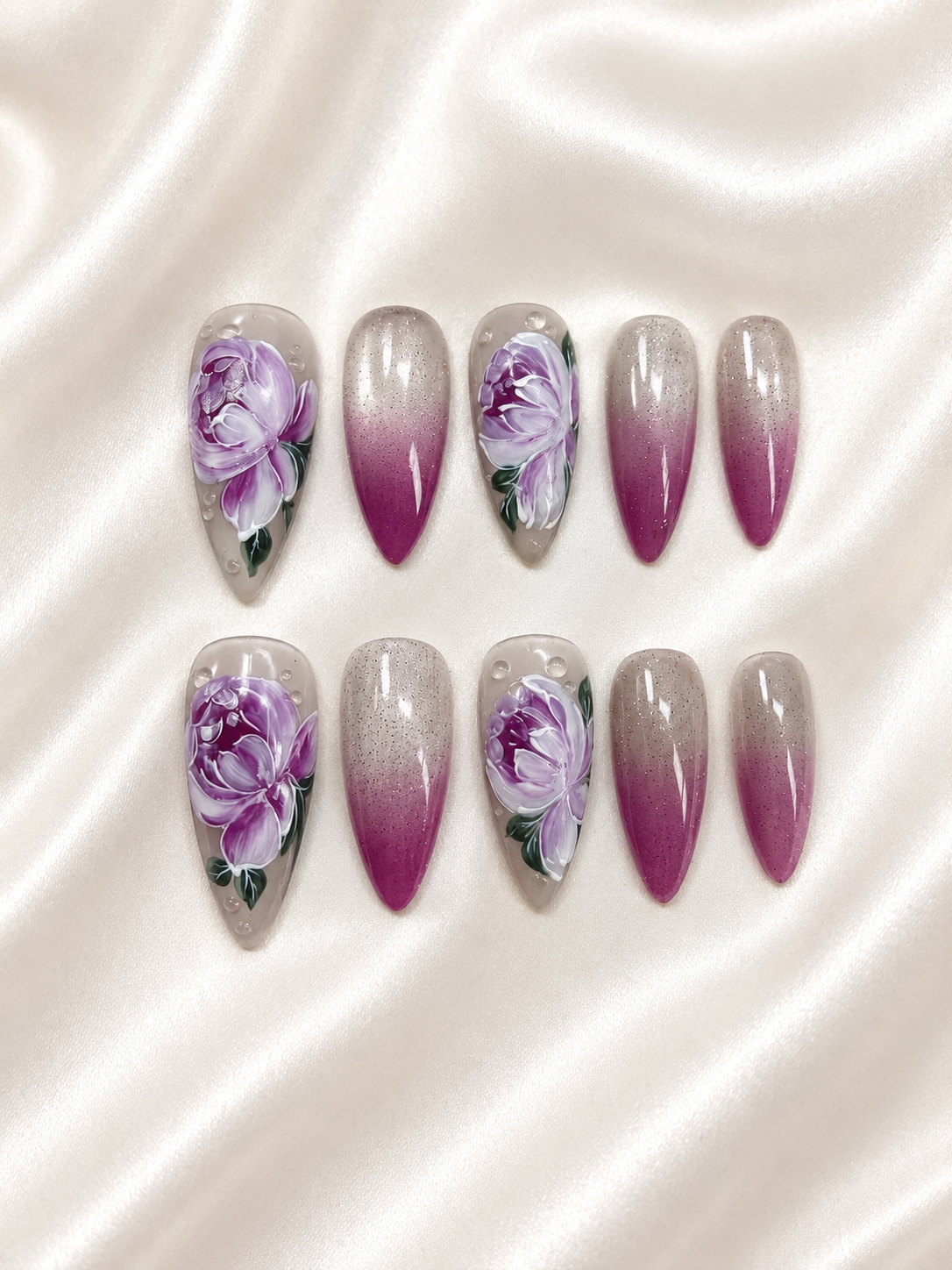 Violet Peony Glow