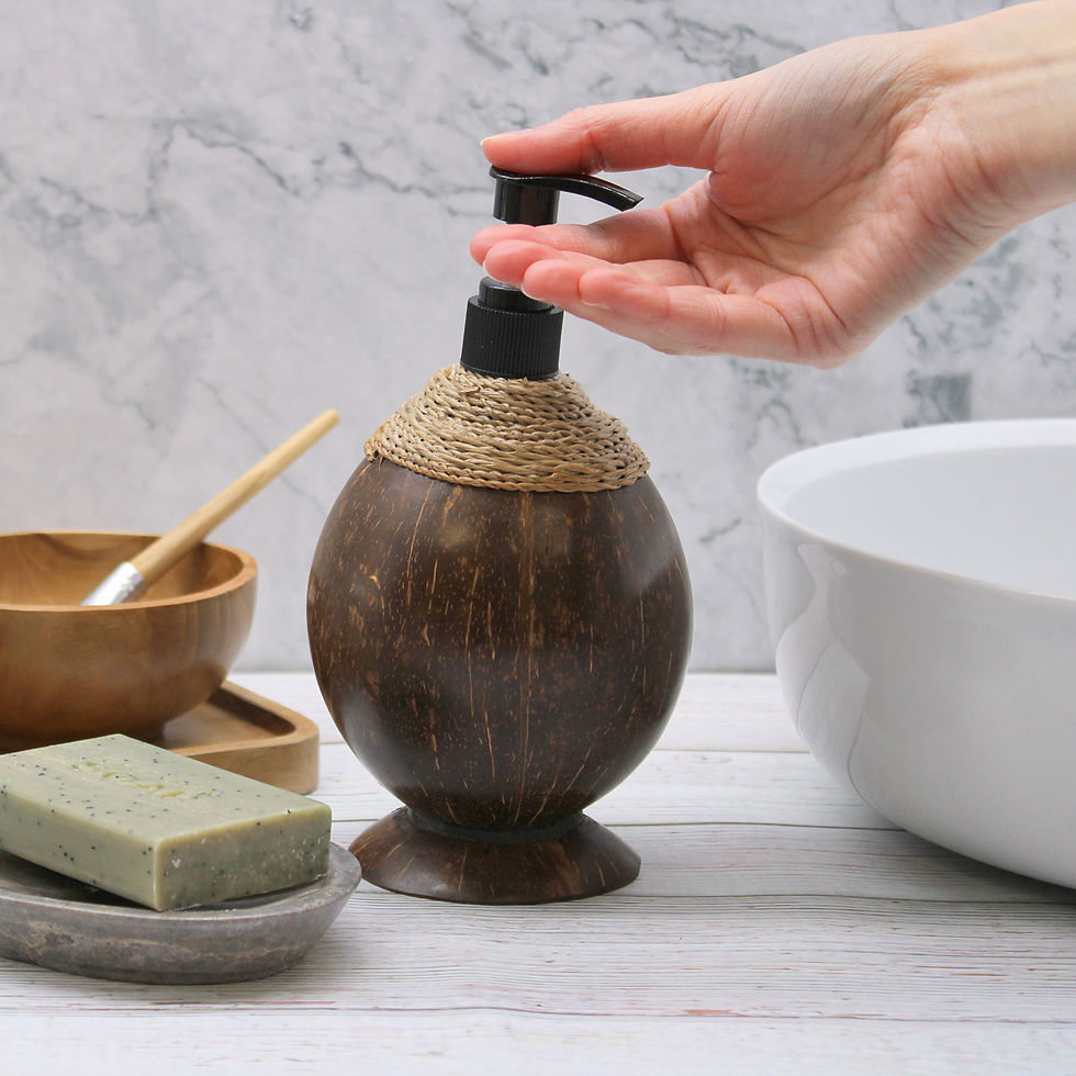 Thumbnail: Coconut Shell Soap Dispenser – 150ml