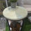 Thumbnail: Green-Grey Onyx Side Table – Natural Onyx Stone Top