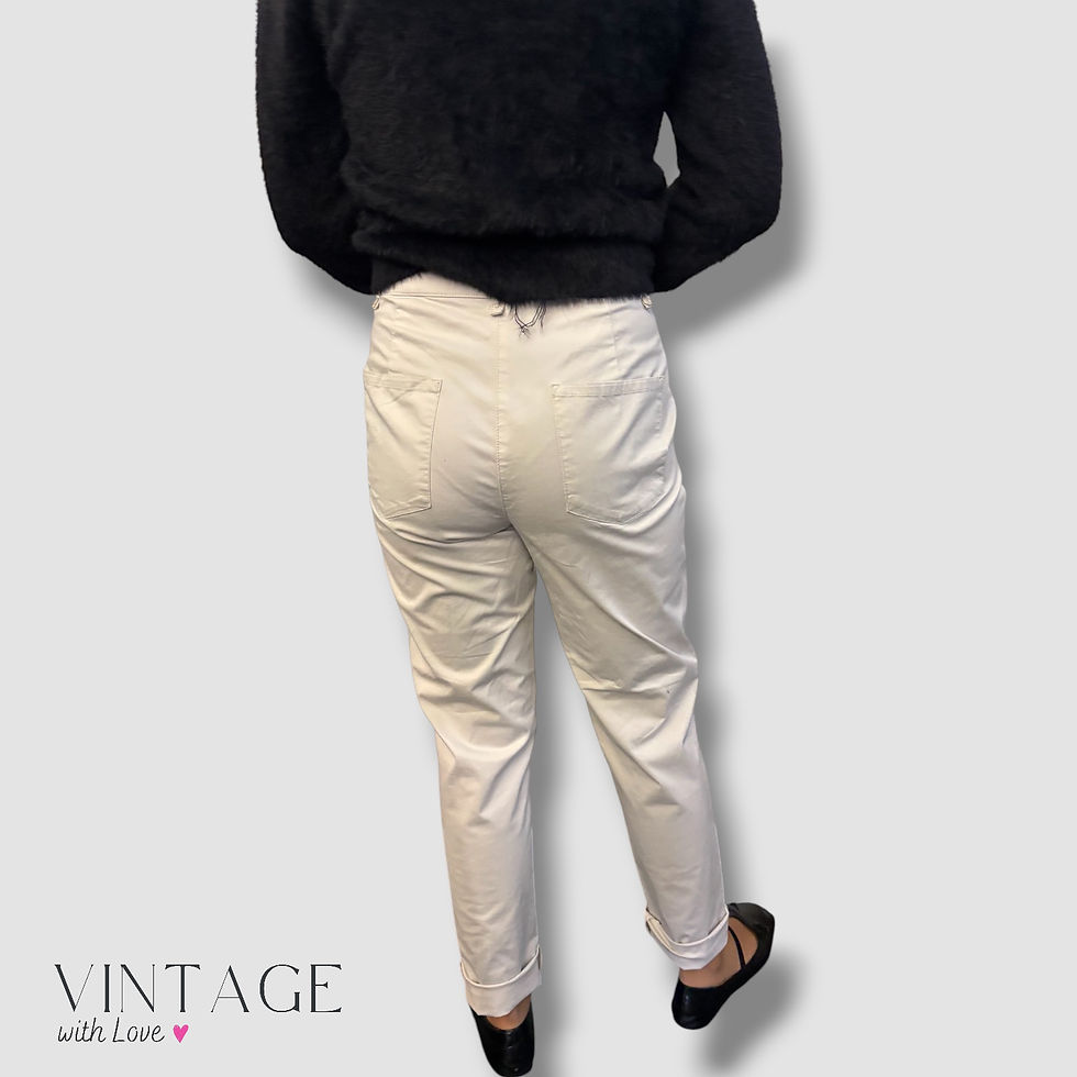 Thumbnail: Country Road Cream Pants - Size 8