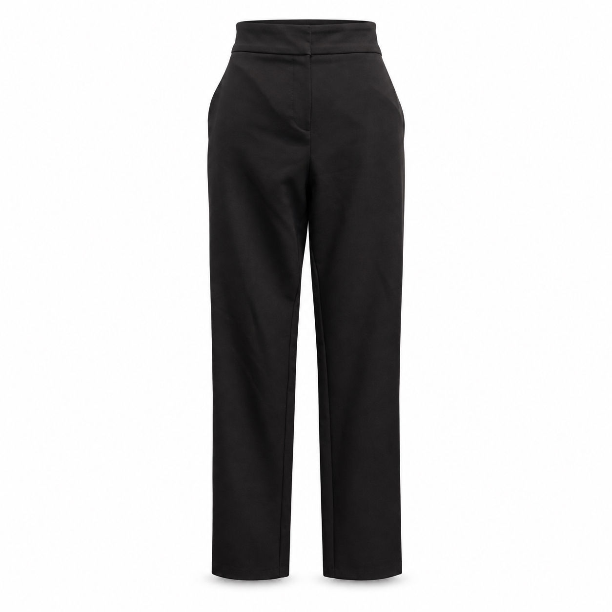 Woolworths Black Straight Leg Pants - Size 14 (L)