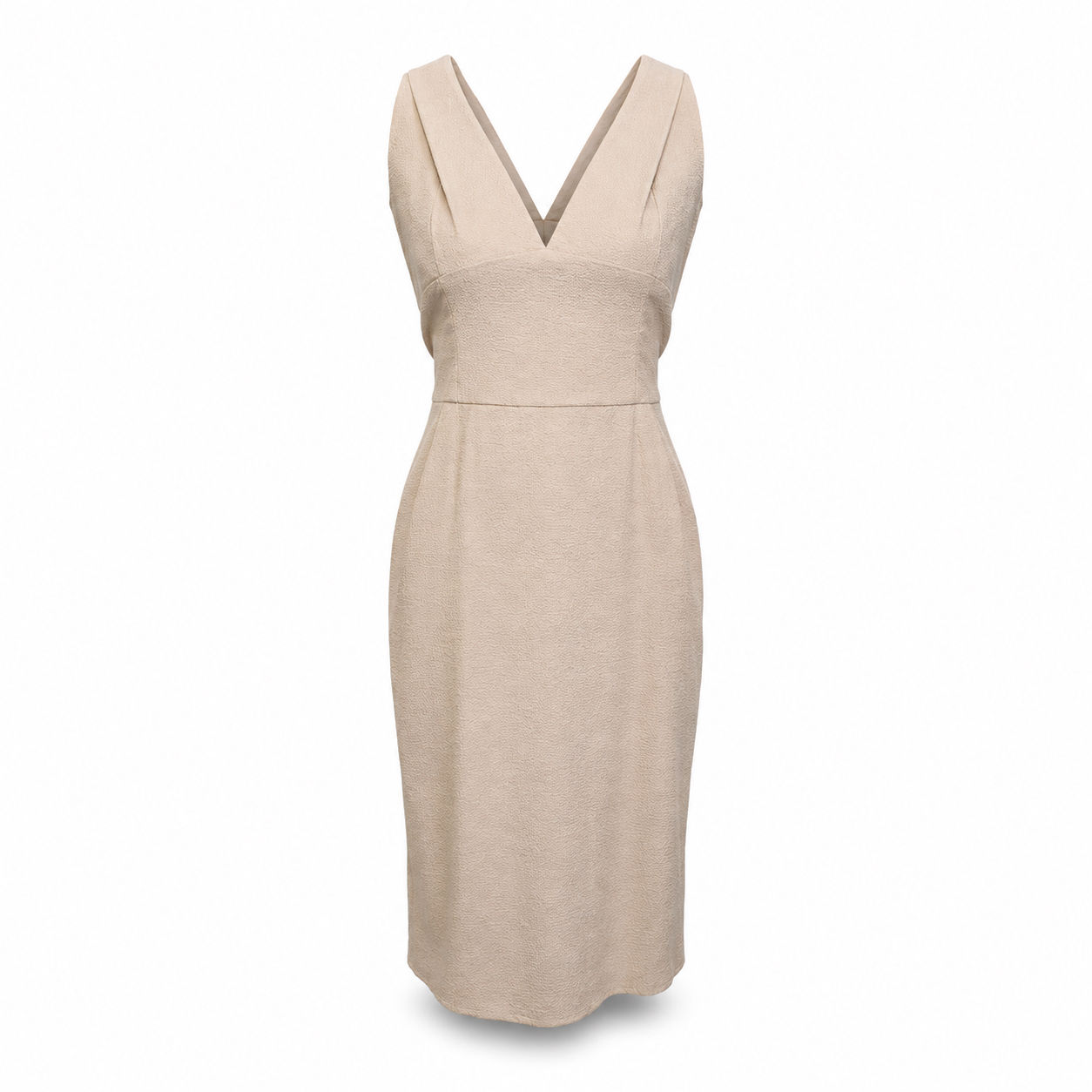 Rene Mariene Beige Dress - Size EUR 42