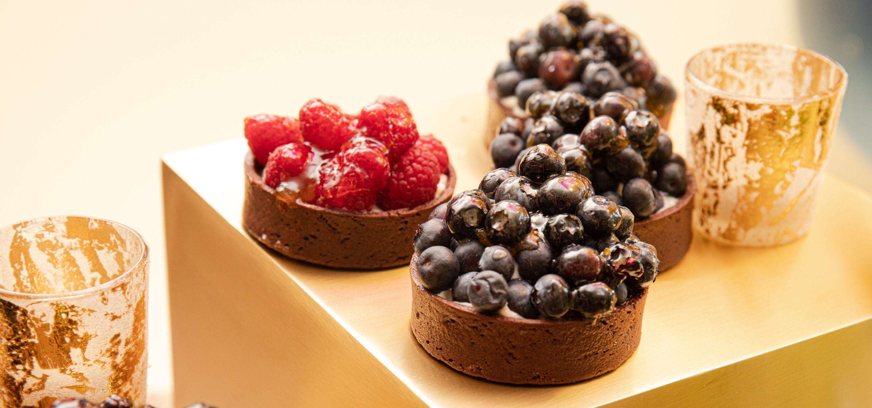 Arranged Food and Objects