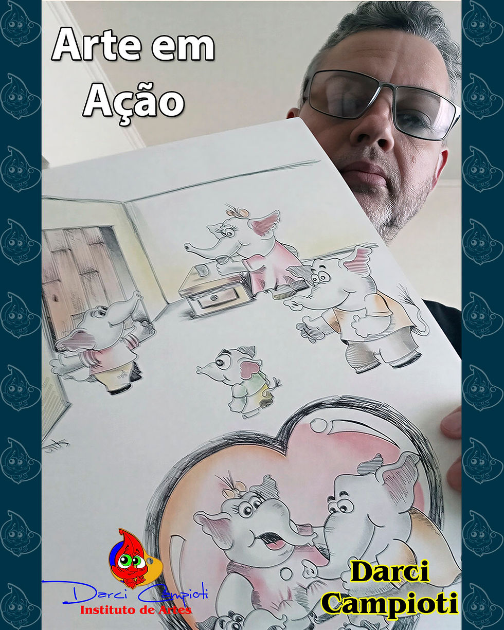 Painel sobre: A Pedagogia da Imagem: Como a União entre Técnica e Prática Estruturada Garante a Evolução no Desenho e na Ilustração