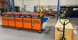 Nieuwe spiegellasmachine 