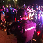 Breonna Taylor protests in Louisville, Kentucky. May 2020. 