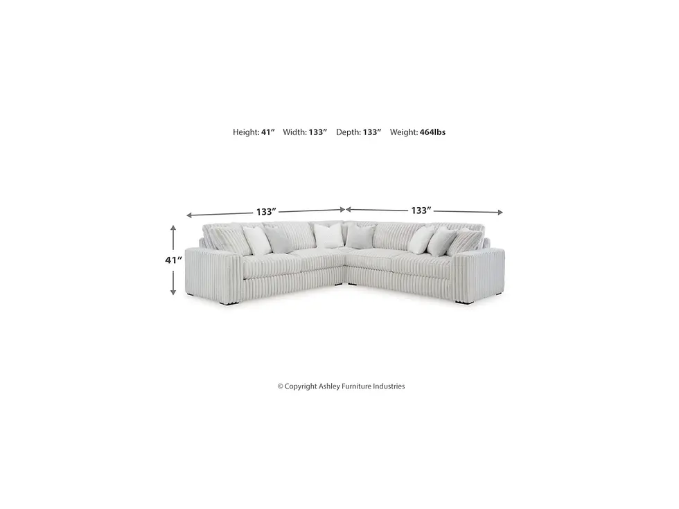 Thumbnail: Stupendous 3-Piece Sectional