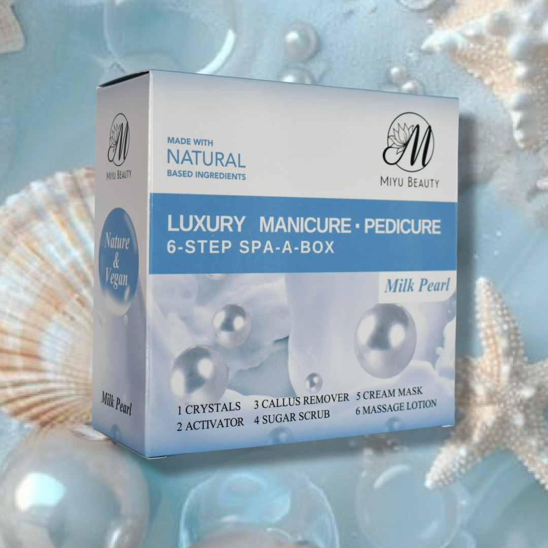 Milk Pearl 6-Step Pedicure Box