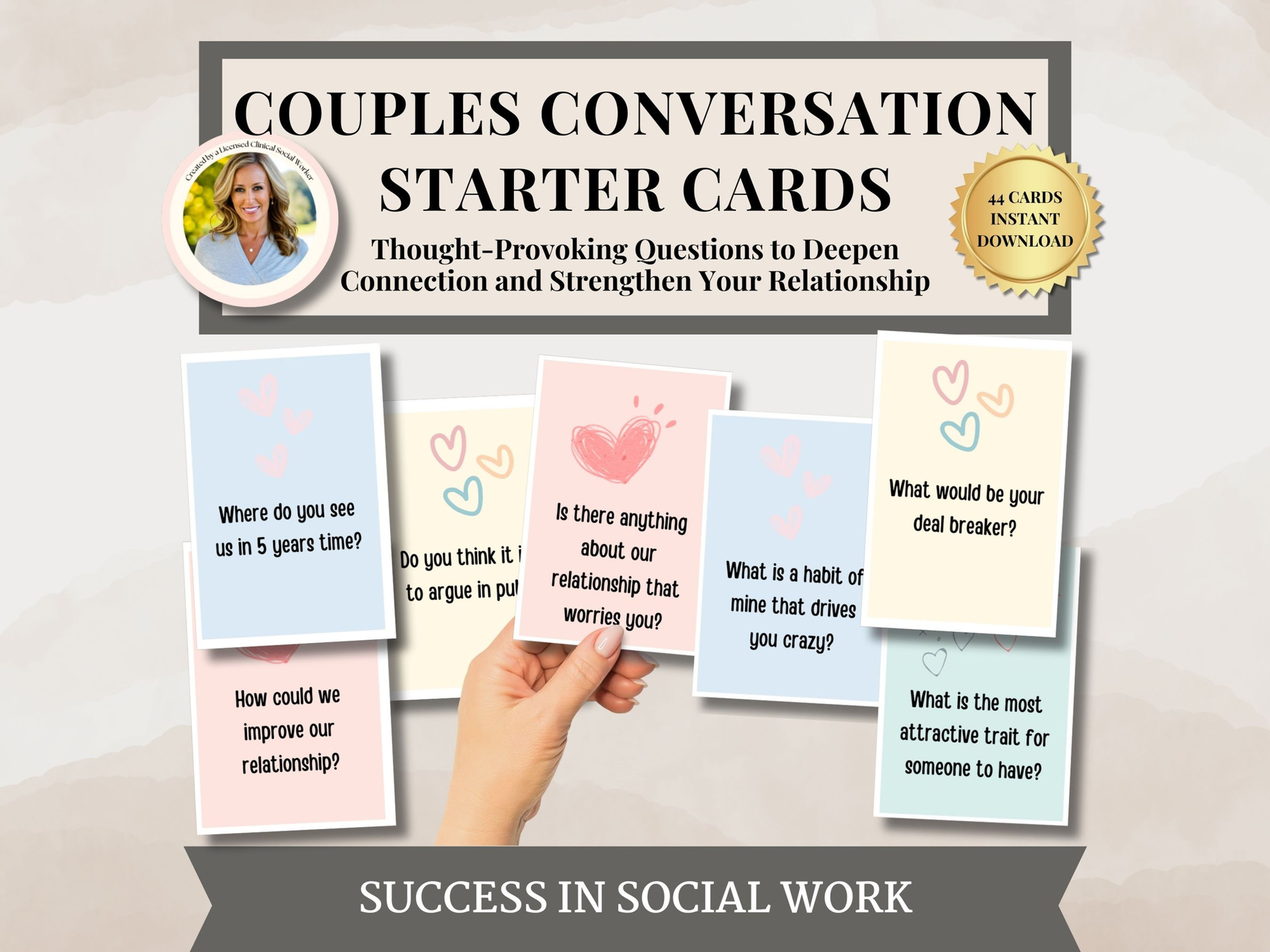 Couples Conversation Cards, Couples Counseling, Communication Tools Couples