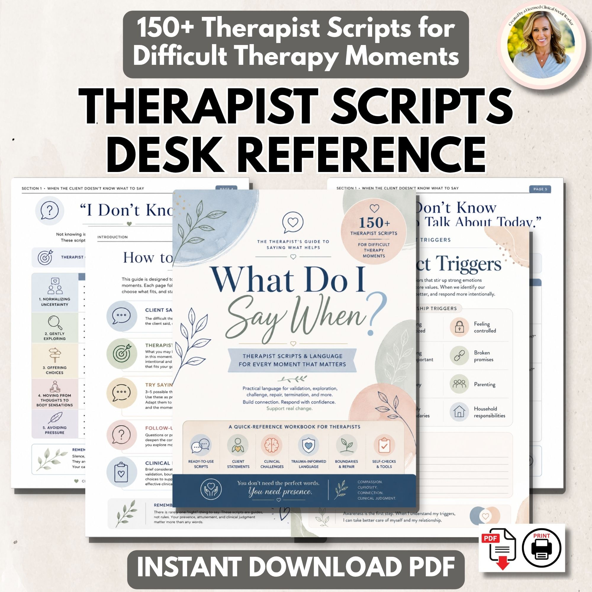 Therapist Scripts Guide Evidence-Based Therapy Scripts for Mental Health