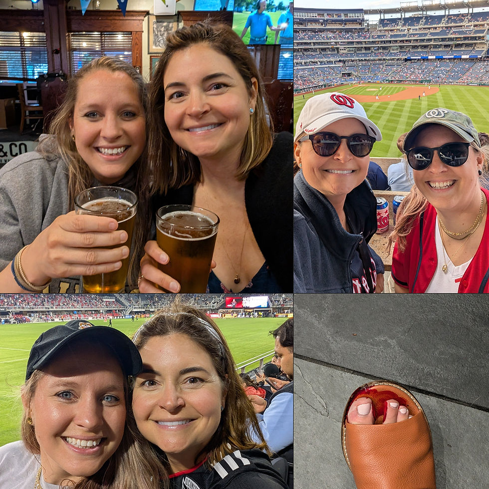 dc united and nats games with only one injury