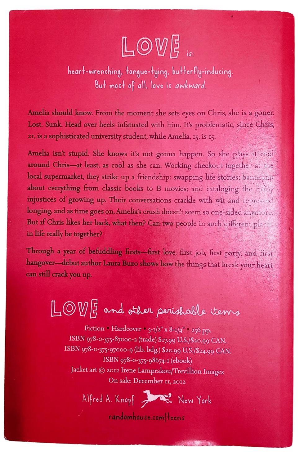 Thumbnail: Love and Other Perishable Items