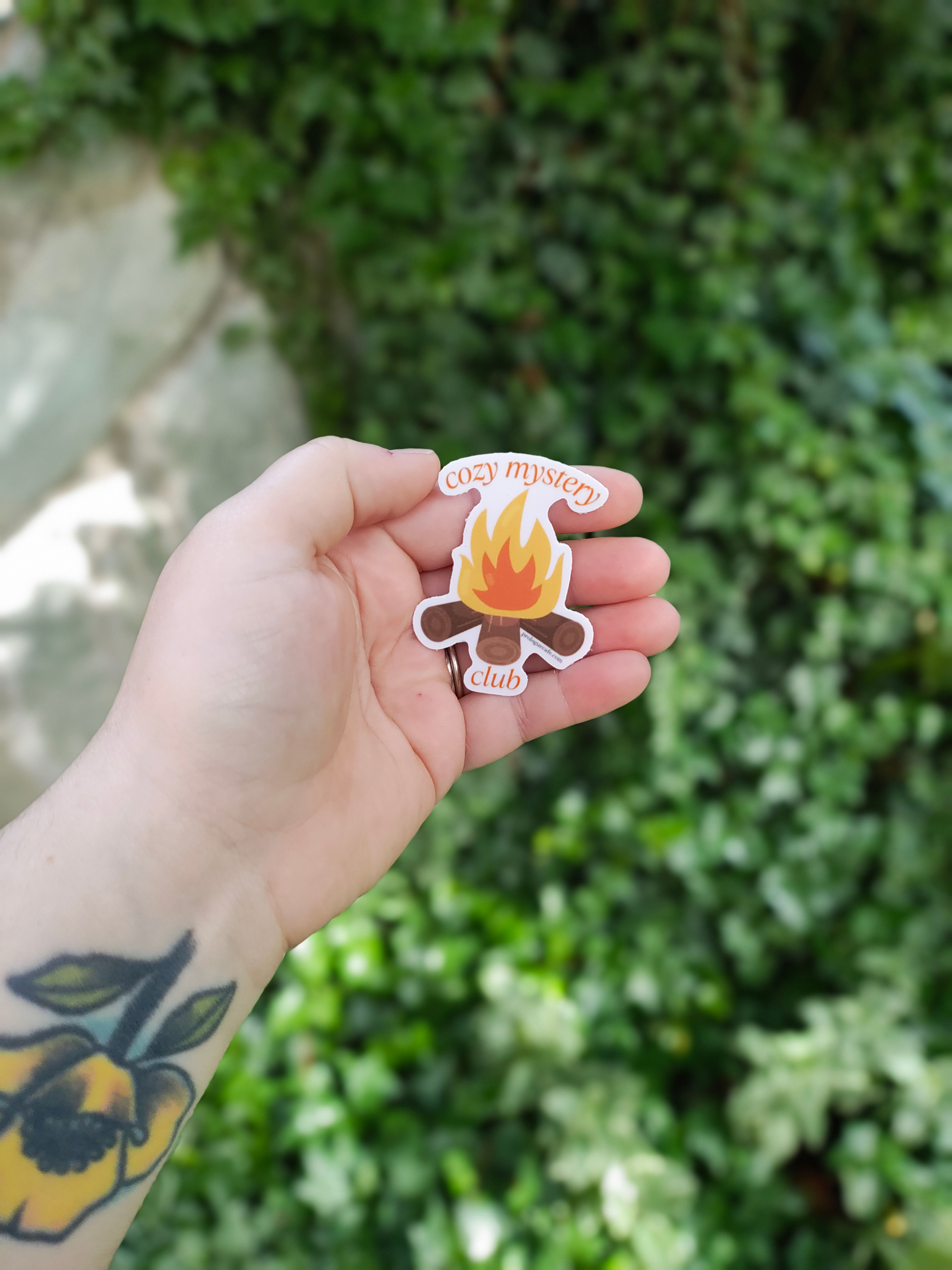 Cozy Mystery Club Sticker