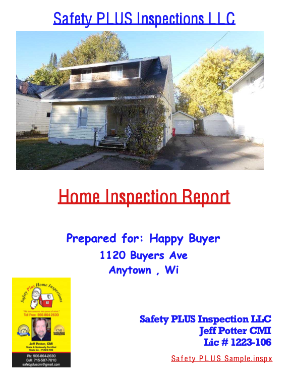 Safety PLUS Inspections LLC