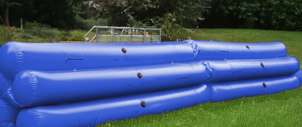 Rock fall barrier