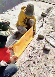 Air bag for granite marble quarry mining marble granite miningmachinery granitequarry (1).gif