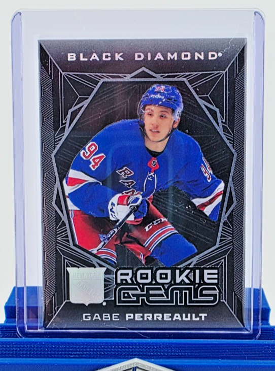 2025-26 Upper Deck Black Diamond Gabe Perreault Rookie Gems /399 #RG-GP Rangers