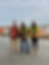 Three construction workers at job site