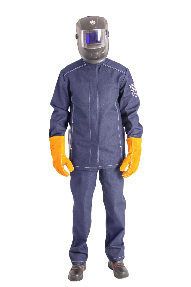 Костюм сварщика джинсовый ВОЛАТ-У (деним) 2 кл. защиты