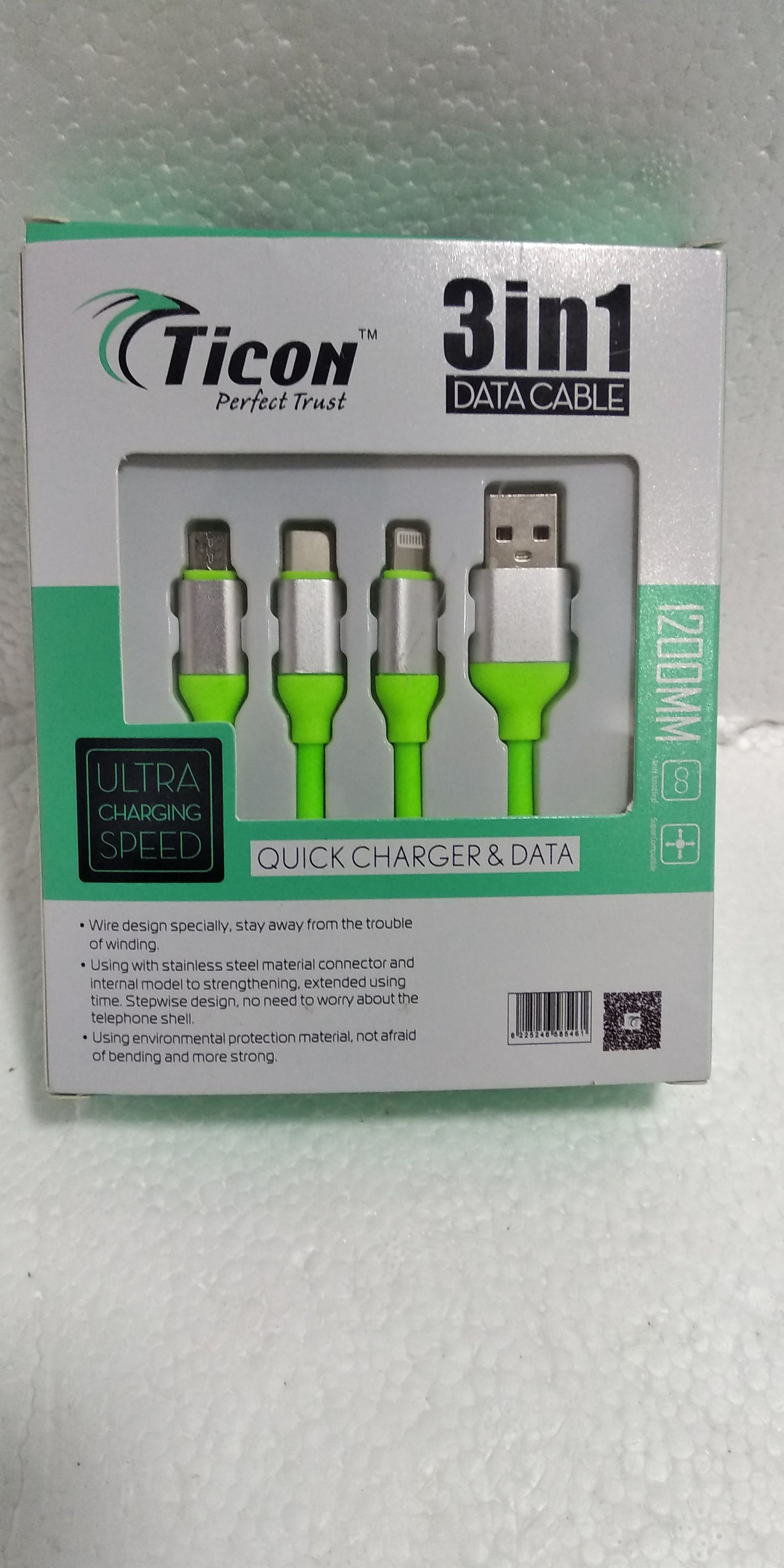 TICON 3 in 1 DATA CABLE