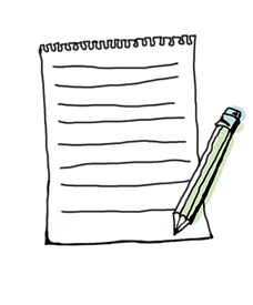 Notebook and Pen