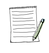 鉛筆和記事本