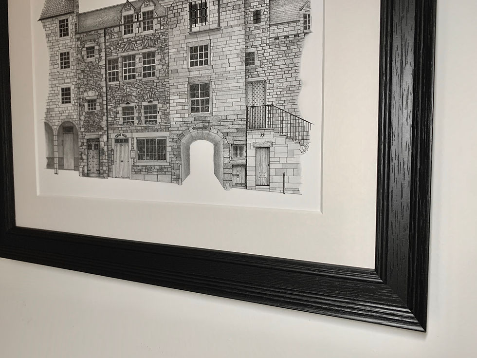 Thumbnail: Tolbooth Tavern, Edinburgh (Original Drawing)