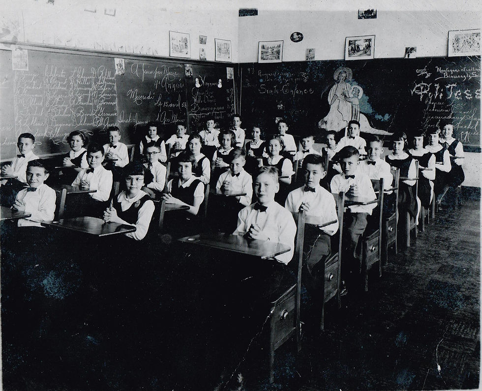 1953-04-15 - Jacques et JC Faubert - ecole St-Bernardin.jpg