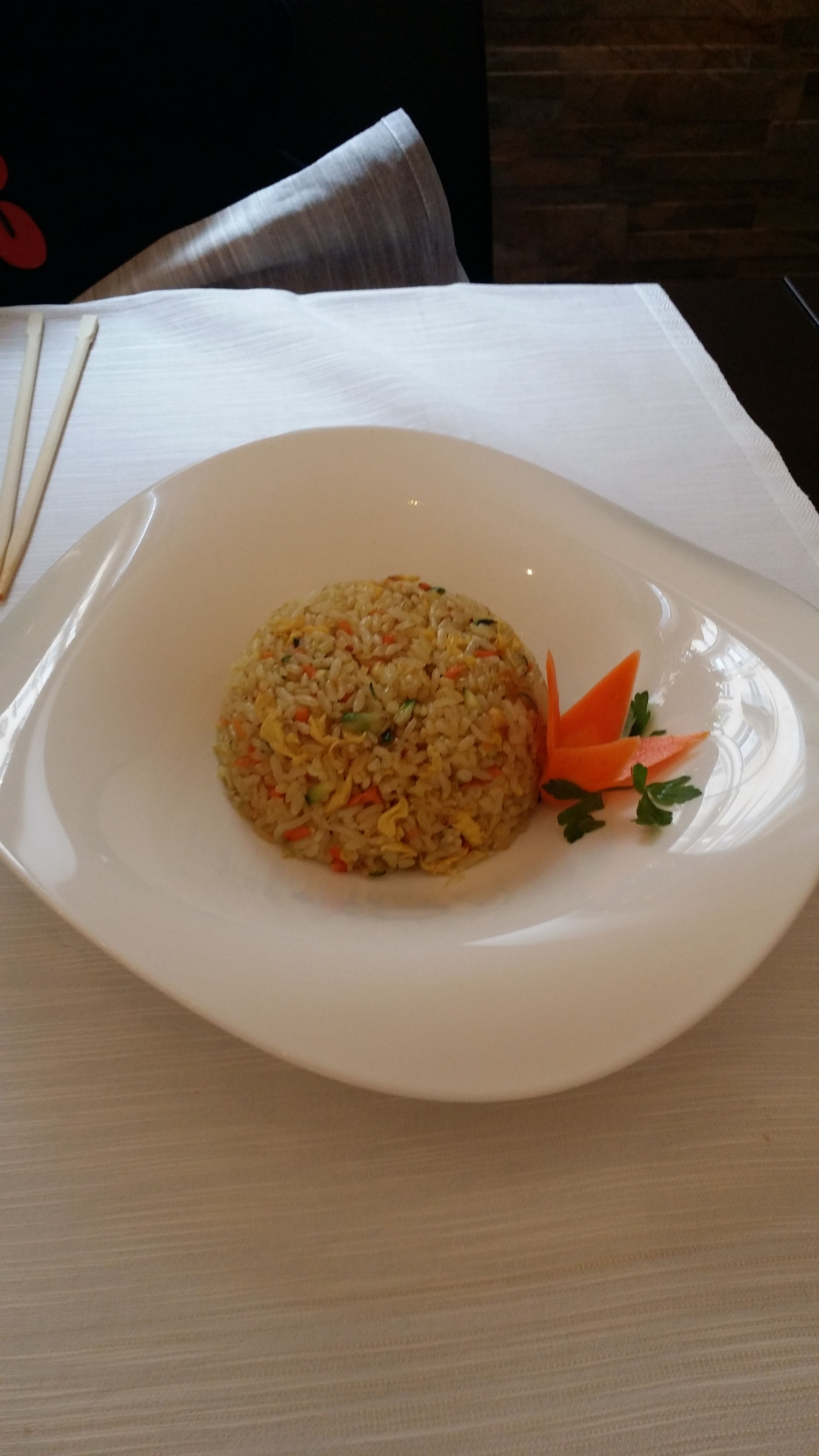 Riso al curry e verdure