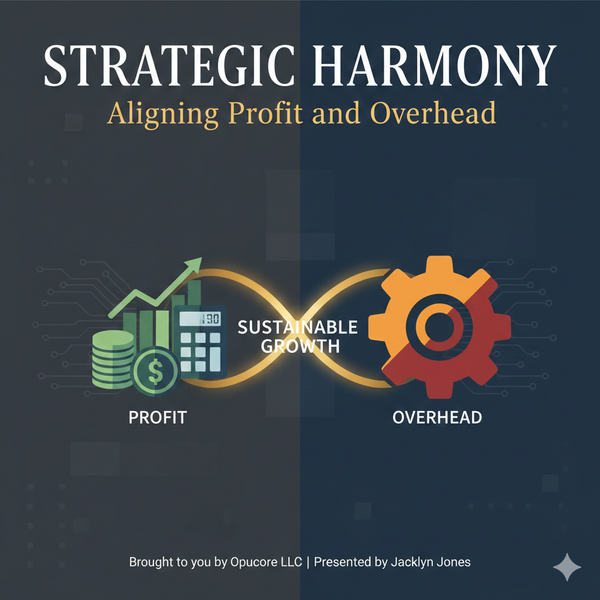 Learn how to align profit and overhead for sustainable growth