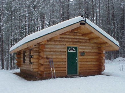 Warming house in the Blue Hills Ski Trails