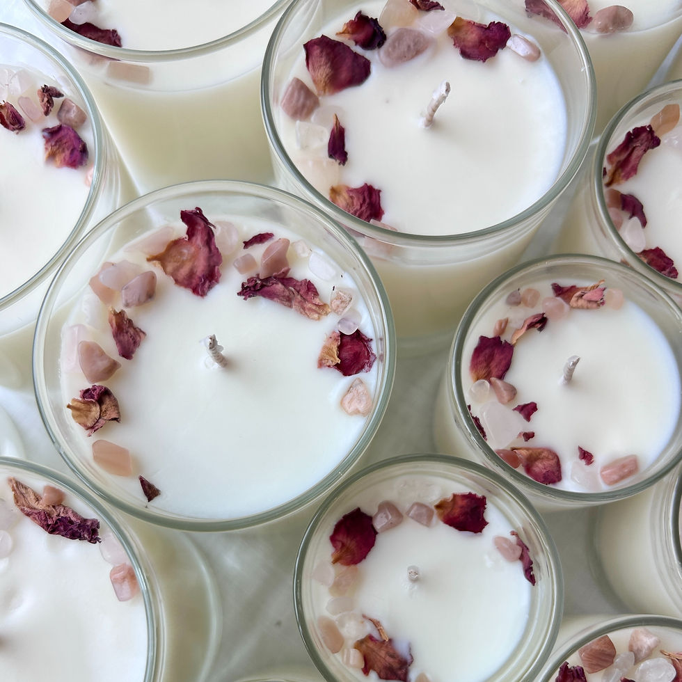 Thumbnail: Summer Solstice Crystal Infused Candle