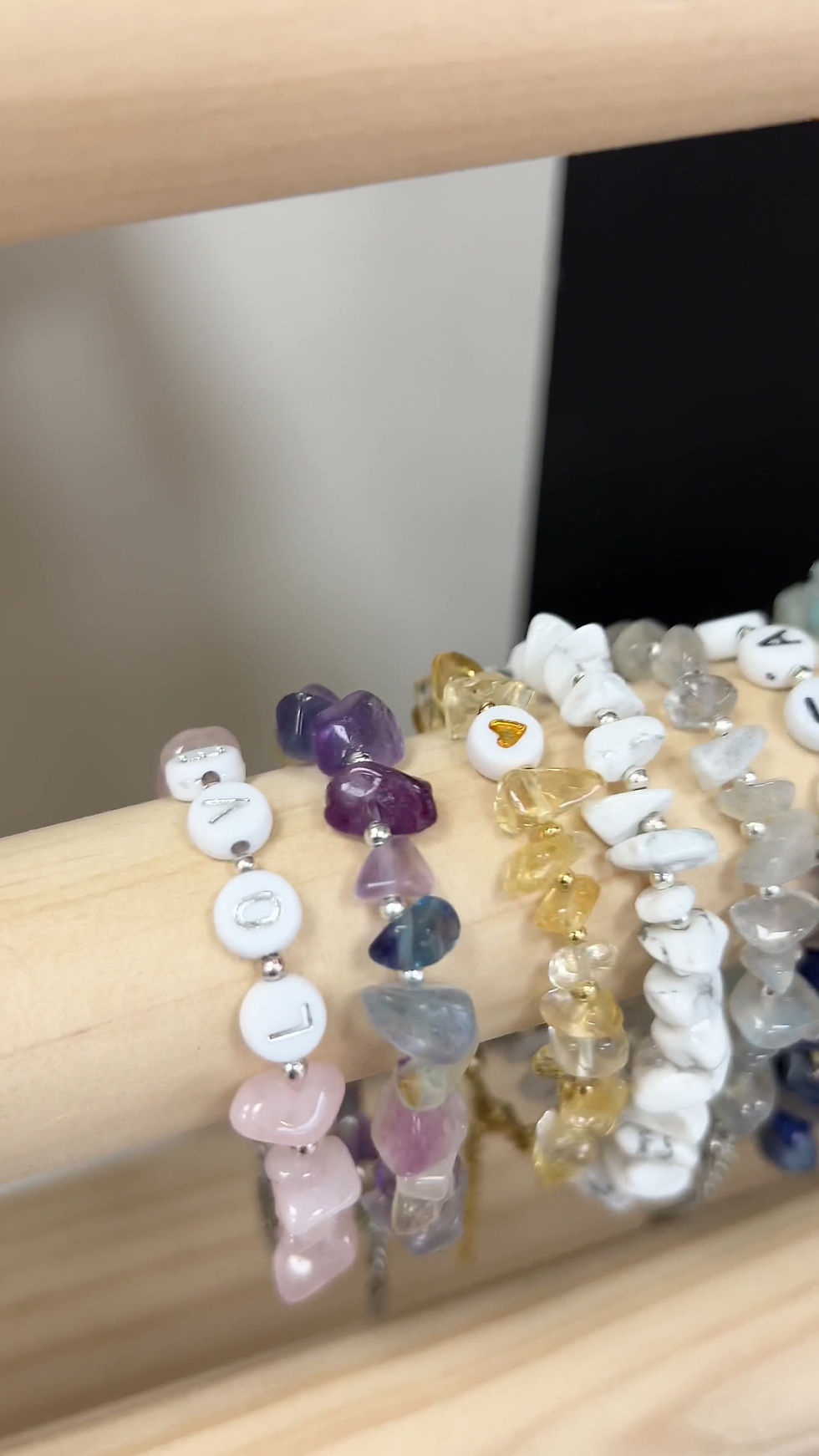Thumbnail: Custom Crystal Chip Bracelet