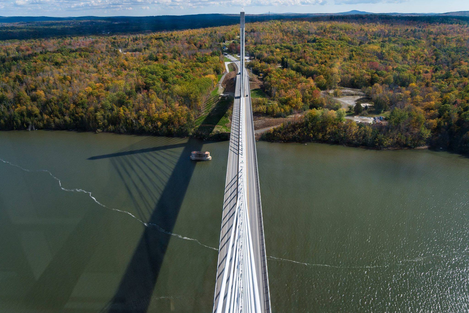 Fort Knox Historic Obsevatory & Penobscot Narrows Bridge Maine